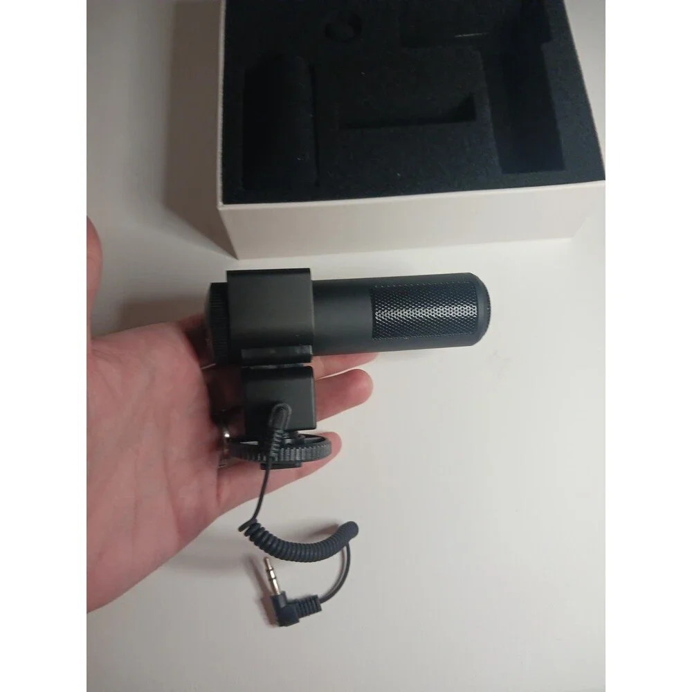 Stereo Microphone Condenser Video Recording for Canon Nikon Sony and Other